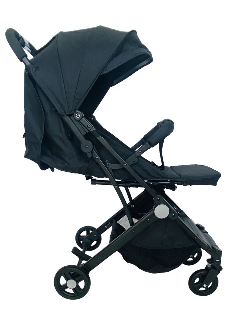POPYPAPA Papypapa Baby Stroller | Compact Fold Baby Stroller with Trolley Handle | Lightweight Travel Stroller Baby Stroller | Multi-Position Recline | Large Canopy & Storage Basket | 5-Point Harness | For Newborn & Toddler - Image 1